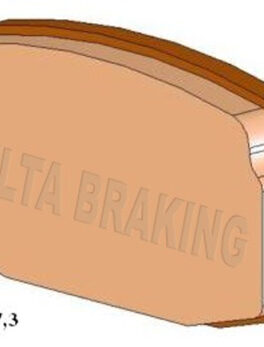 DELTA M1 ORGANIC PADS DB2012 FDB636 FA169 VD247 VD253