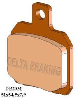 DELTA ORD(QDD) OFF ROAD PADS DB2031 (FA266 VD964)