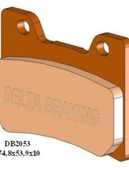 DELTA M1 ORGANIC PADS DB2053 (FA182 VD257)