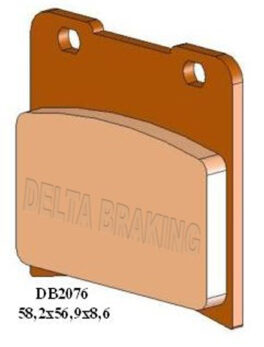 DELTA RDN4 SIN'T STREET PADS DB2076 FA150 VD331/2