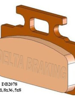 DELTA M1 ORGANIC PADS DB2078 (FA151 VD150)