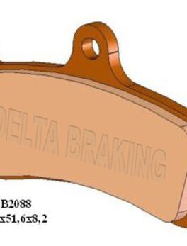 DELTA RDN4 SIN'T STREET PADS DB2088(FA249 VD437