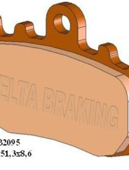 DELTA RDN4 SIN'T STREET PADS DB2095 FA335 VD9000