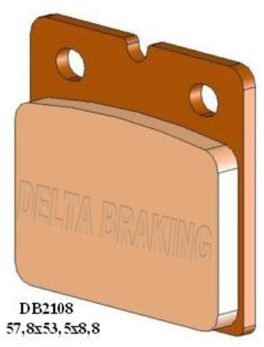 DELTA M1 ORGANIC PADS DB2108 (FA171 VD934)
