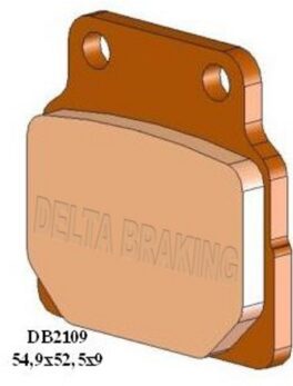 DELTA M1 ORGANIC PADS DB2109 (VD122 FA146)