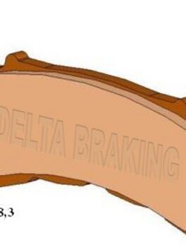 DELTA RDN4 SIN'T STREET PADS DB2114 FA388 VD172