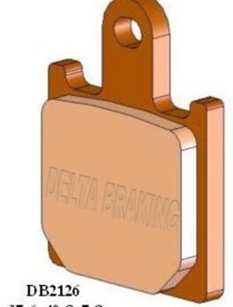 DELTA RDN4 SIN'T STREET PADS DB2126 4pcs. FA417 VD444
