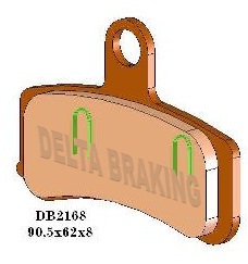DELTA RDN4 SIN'T STREET PADS DB2168 VD457 VD9034