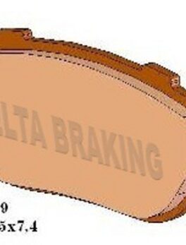 DELTA RDN4 SIN'T STREET PADS DB2169 FA458 VD9035