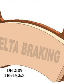 DELTA ORD(QDD) OFF ROAD PADS DB2189 (FA482)