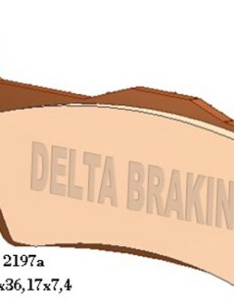 DELTA RDN4 SIN'T STREET PADS DB2197 FA438