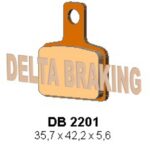 DELTA ORN(MXN) SIN'T OFF ROAD PADS DB2201 (FA495)