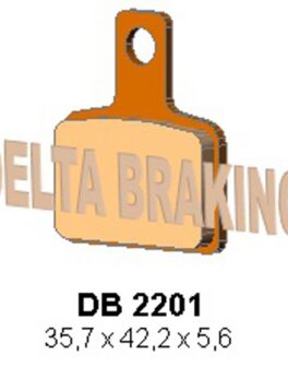 DELTA ORN(MXN) SIN'T OFF ROAD PADS DB2201 (FA495)