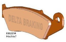 DELTA ORN(MXN) SIN'T OFF ROAD PADS DB2230 (FA185 FA89 VD161)