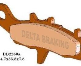 DELTA ORN(MXN) SIN'T OFF ROAD PADS DB2260 (FA258 FA349 VD438)