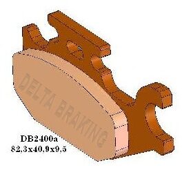 DELTA ORD(QDD) OFF ROAD PADS DB2400 (FA307 VD266)