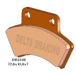 DELTA ORD(QDD) OFF ROAD PADS DB2440 (FA232 VD950)