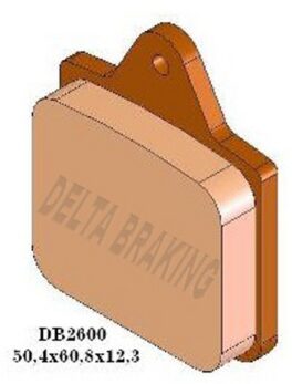 DELTA ORD(QDD) OFF ROAD PADS DB2600 (FA273)