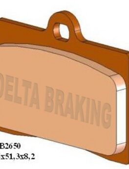 DELTA ORN(MXN) SIN'T OFF ROAD PADS DB2650 (FA95 VD945)