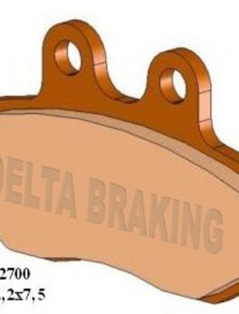 DELTA ORN(MXN) SIN'T OFF ROAD PADS DB2700 (FA167 VD9007)