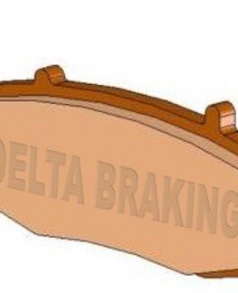 DELTA RDN4 SIN'T STREET PADS DB2750 (FA231 FA259 VD435)
