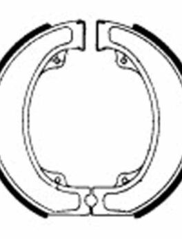 FERODO FSB743 Brake shoe set / 325 / VB138