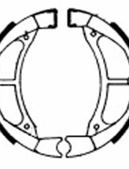 FERODO FSB764 Brake shoe set / 502 / VB226