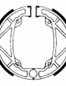 FERODO FSB817 Brake shoe set / 811