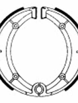 FERODO FSB818 Brake shoe set / 929