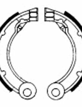 FERODO FSB873 Brake shoe set - 911