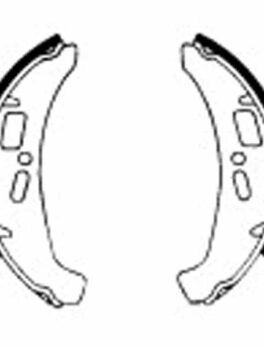 FERODO FSB892 Brake shoe set - 881