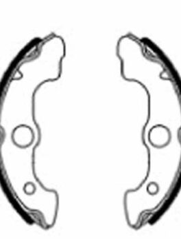 FERODO FSB931 Brake shoe set / 347 / DS58