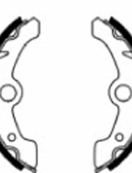 FERODO FSB933 Brake shoe set / 524