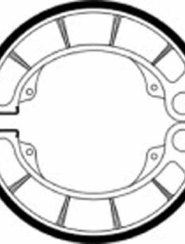 FERODO FSB946 Brake shoe set / 351 / VB157 / DS65