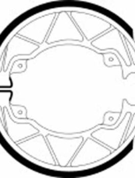 FERODO FSB954 Brake shoe set / 816