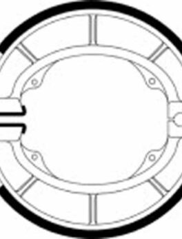 FERODO FSB956 Brake shoe set / 817