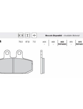 ADIGE PADS - P74ASX FA256