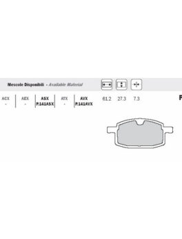 ADIGE PADS - P141ASX FA169