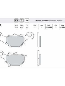ADIGE PADS - P170ASX FA230