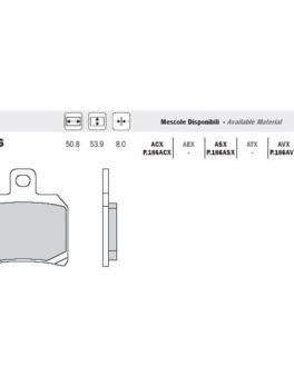 ADIGE PADS - P186ASX FA267