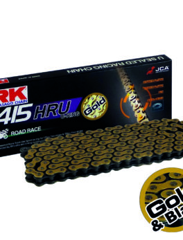 CHAIN RK GB415HRU-136 GOLD - PRO ROAD RACE O-RING