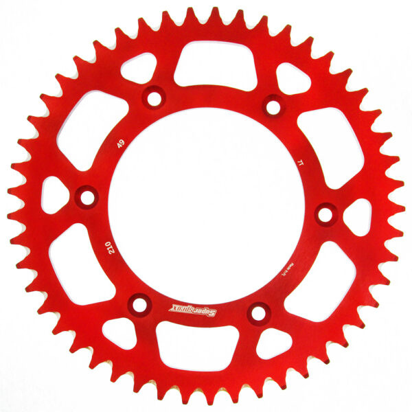 SuperSprox Rear Alloy MX RAL-210-49-RED