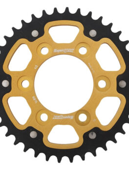 SuperSprox Rear Stealth RST-1489-40-GLD For 525 CHAIN