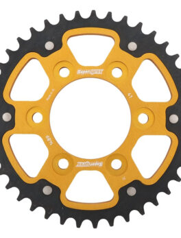SuperSprox Rear Stealth RST-1489-41-GLD For 525 CHAIN