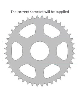 Sprocket Rear RK-B4426-47 JTR808 Afam 14203