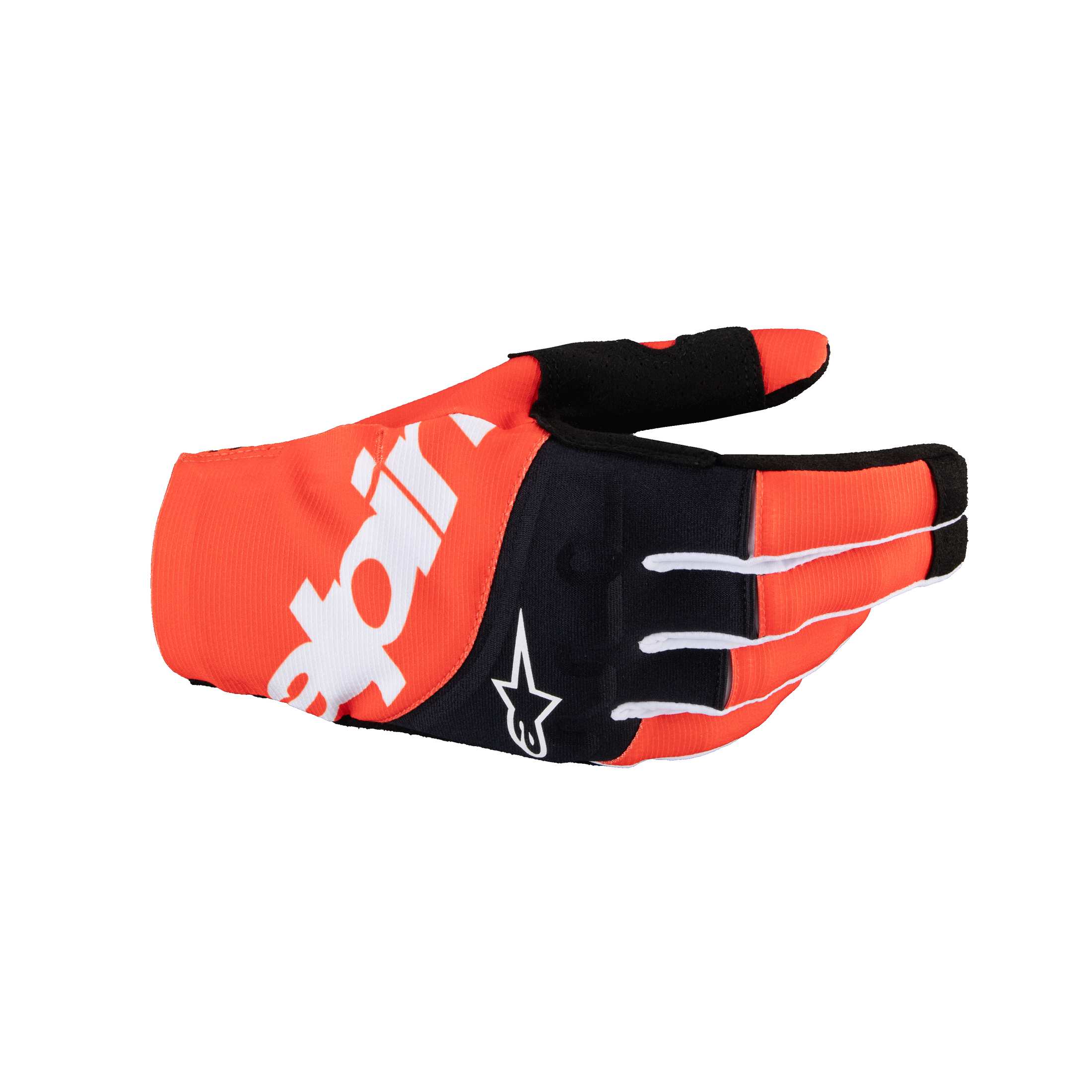 Alpinestars Techstar Gloves - Black Hot Orange - XXL