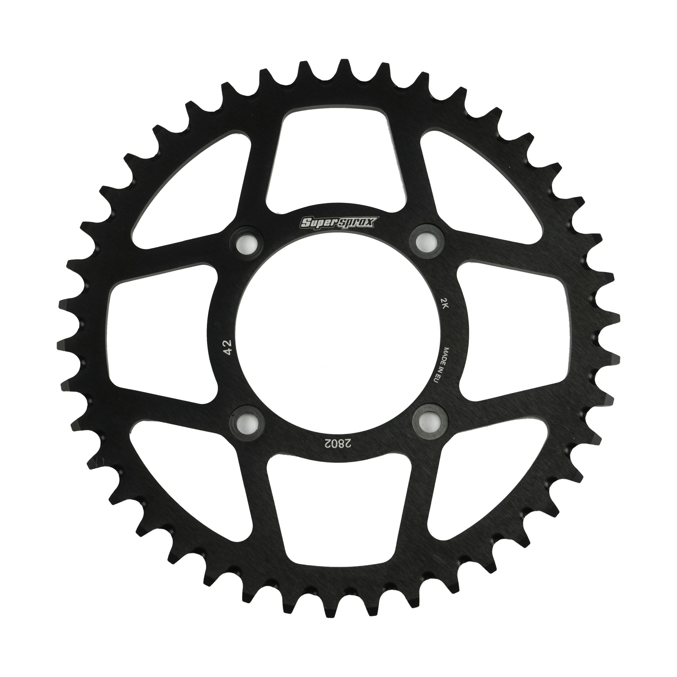 Supersprox Aluminium Rear Trials 2802-40 Black Open Trial Rear AP-BT2802