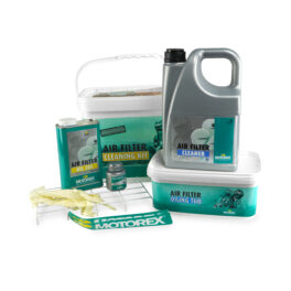 Motorex Air Filter Kit (206 1L / Bio Clean 4L / 2000 Grease / Tray / Gloves & 2 Buckets)