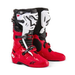 Alpinestars Tech 10 Enduro Bright Red Black White - US 9 / EU 43