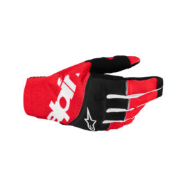 Alpinestars Techstar Gloves - Black Bright Red - L